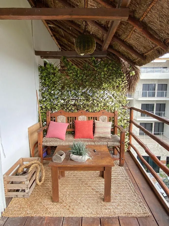 Beautiful Apartment With Big Balcony, A Few Steps From The Beach! Mahahual 0*,